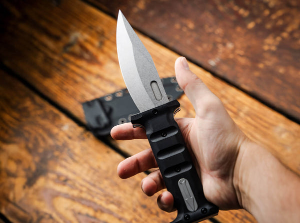 Boker Plus Extension Knife | D2 Field Knife With Locking Extended Blade