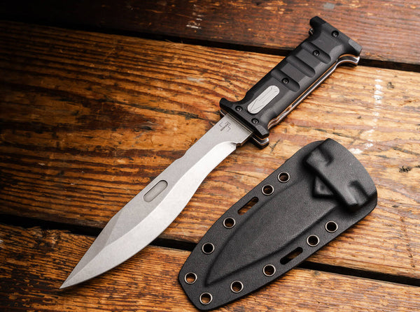 Boker Plus Extension Knife | D2 Field Knife With Locking Extended Blade