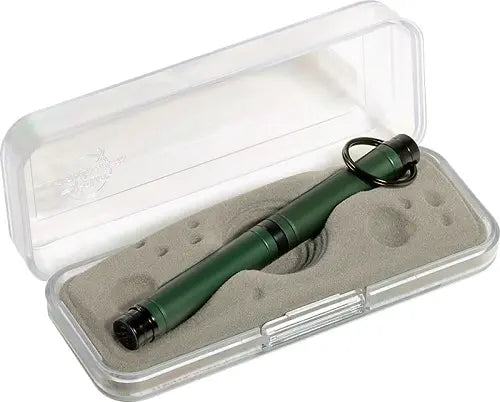 Green Backpacker Space Pen | Pressurized Keychain Pen