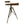 Brass and Wood 5x Telescope and Adjustable Tripod