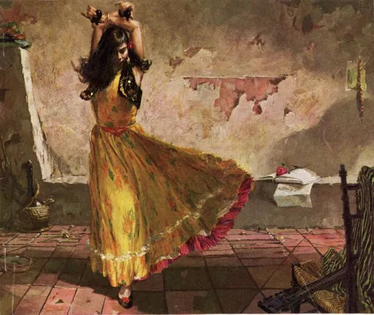 Gypsy Dancer by Stanley Meltzoff - Giclée Print
